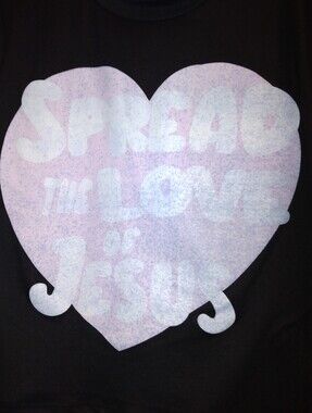 Heart "Spread The LOVE Of JESUS" T Shirt